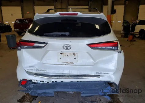 2020 Toyota Highlander Xle from USA, damaged, VIN 5TDGZRBH8LS510853